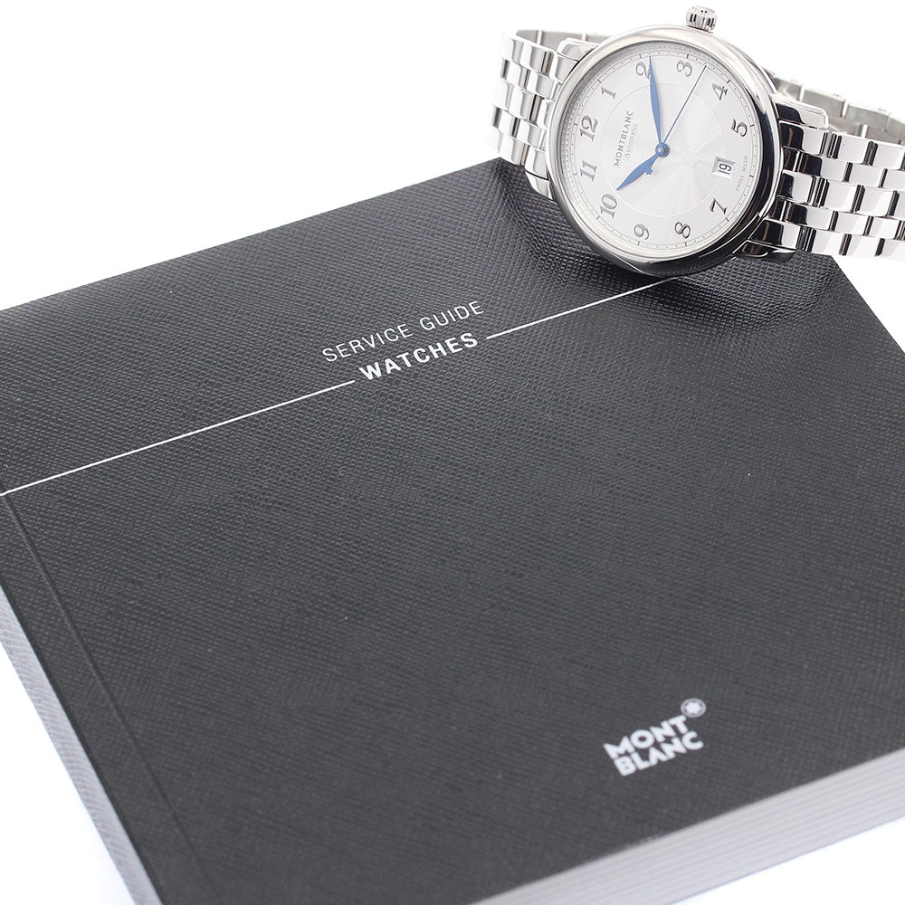 MONTBLANC Star Legacy 117323 Date Silver Dial Automatic Men's Watch_895069
