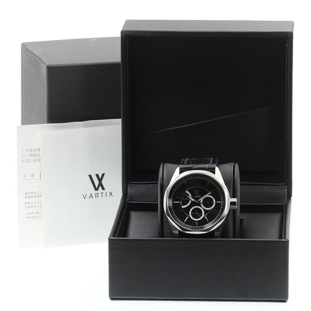 VARTIX Alive PR01 Day-Date Power Reserve black Dial Automatic Men's Watch_895070