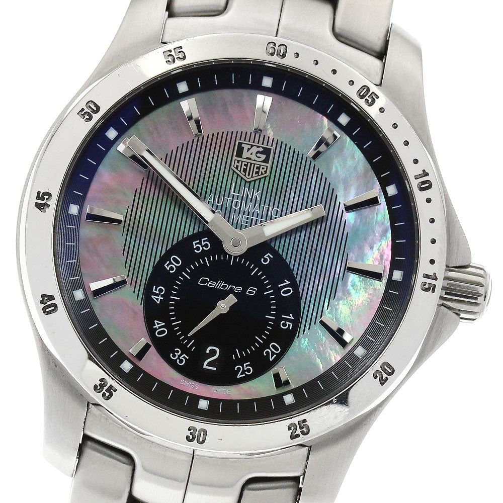 TAG HEUER Link WJF211M.BA0599 Caliber 6 Date Black shell Dial Automatic Men's Watch_895076