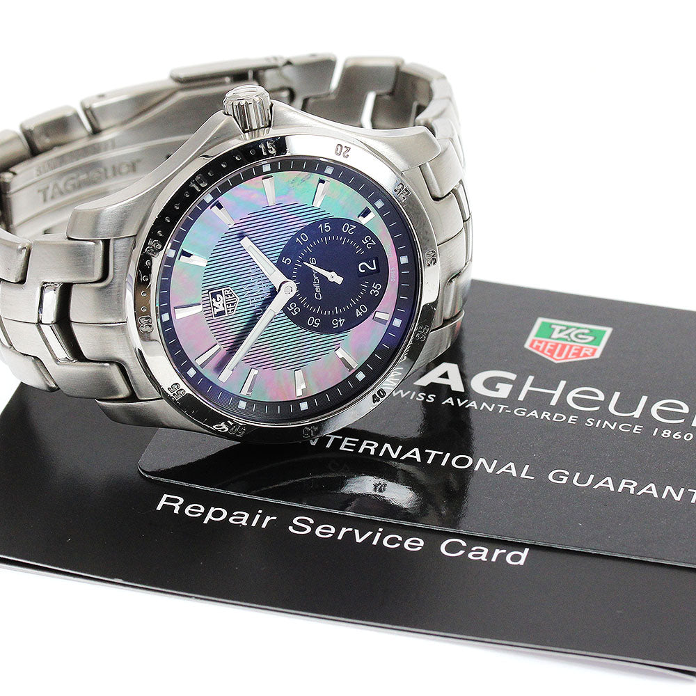 TAG HEUER Link WJF211M.BA0599 Caliber 6 Date Black shell Dial Automatic Men's Watch_895076