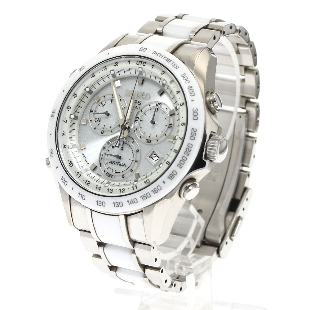 SEIKO Astron SBXB027/8X82-0AG0-1 Solar Powered Radio Men's Watch_895080