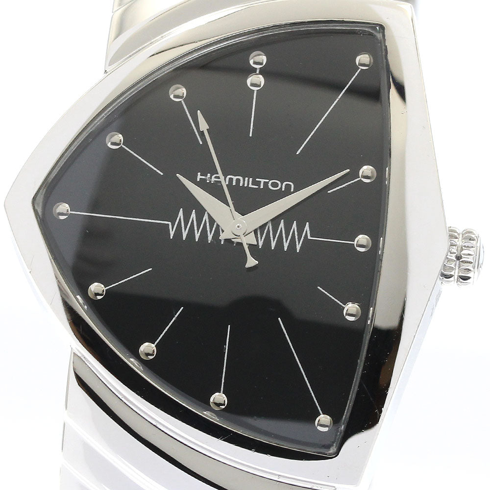 HAMILTON Ventura H244110 black Dial Quartz Men's Watch_895101