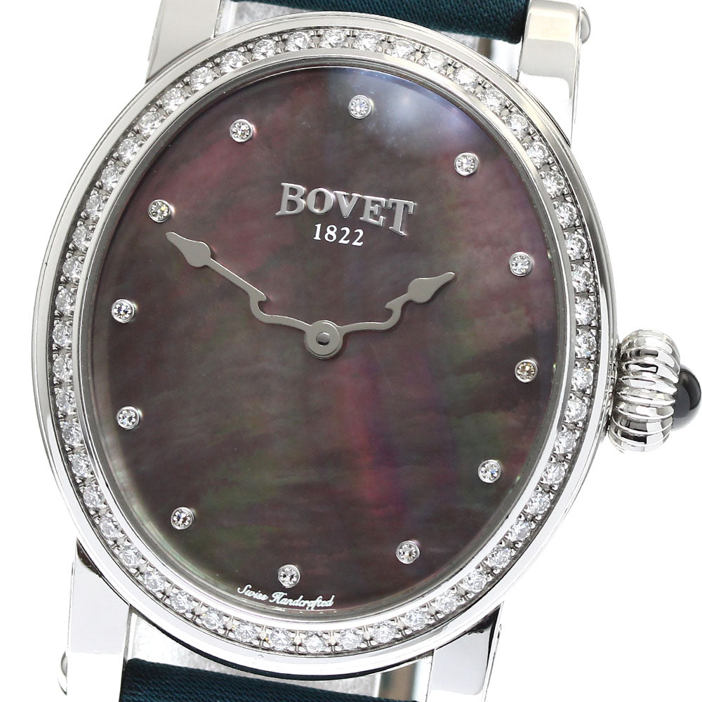 BOVET Recital 19 Miss Dimier R19S0002 12P Diamond Bezel Diamond Mother of pearl Dial Automatic Ladies Watch_895103