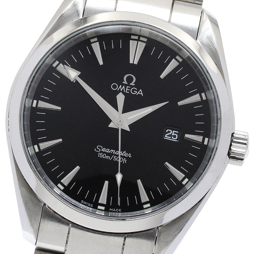 OMEGA Seamaster Aqua Terra 2517.50 Date Black Dial Quartz Men's Watch_895106