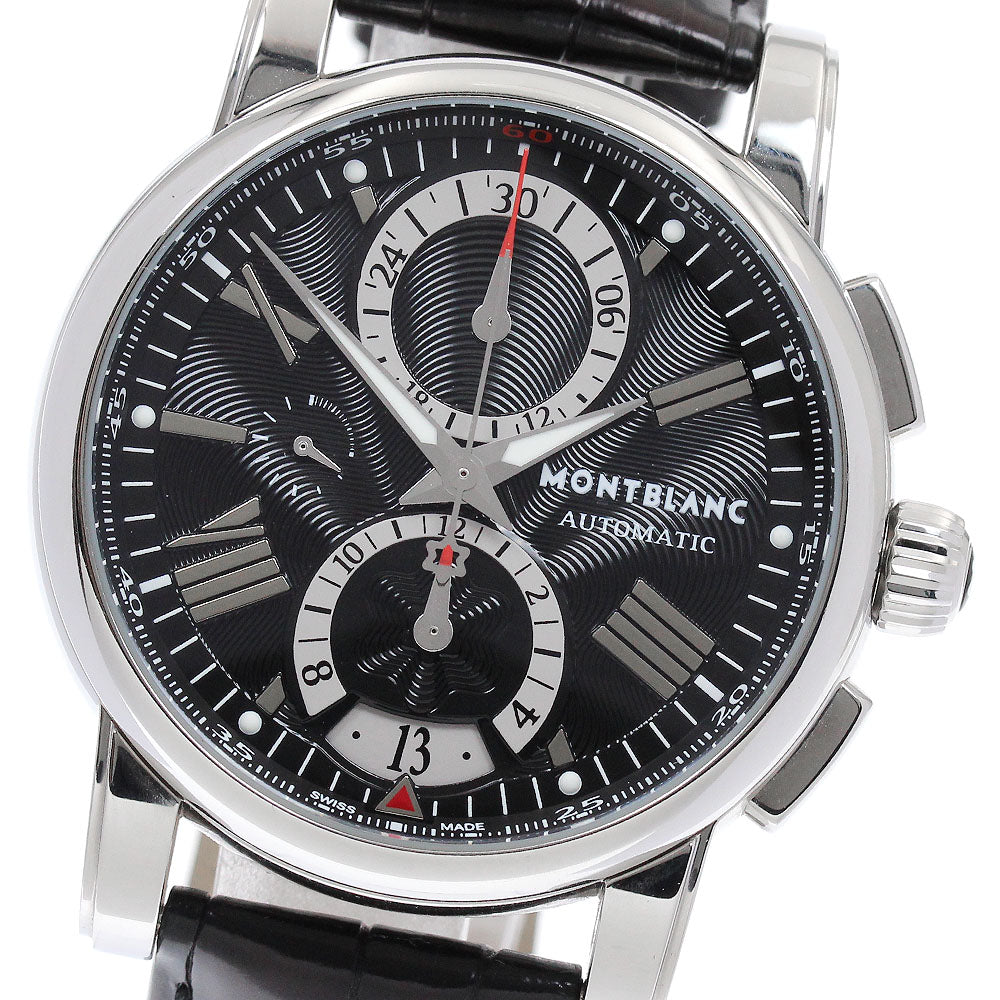 MONTBLANC Star 7104 Chronograph black Dial Automatic Men's Watch_895108