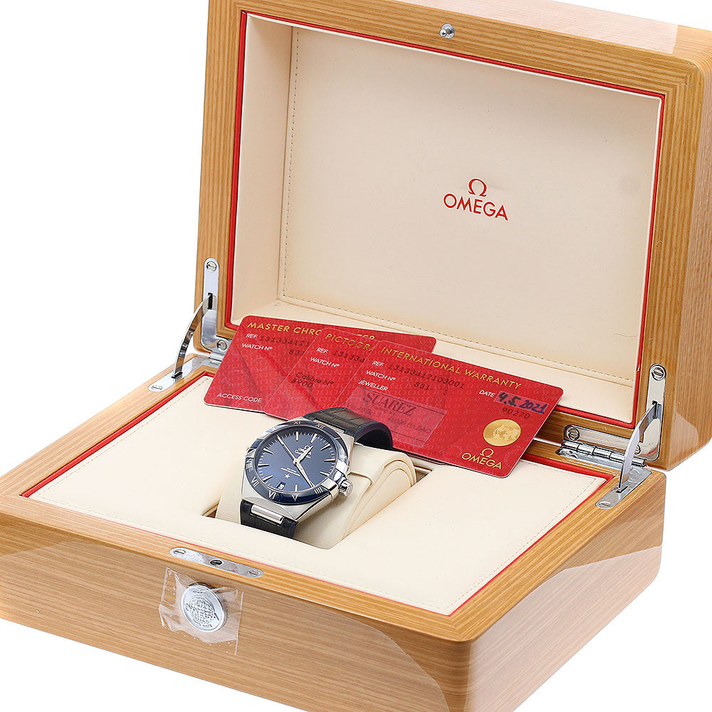 OMEGA Constellation 131.33.41.21.03.001 Coaxial Master Chronometer Navy Dial Automatic Men's Watch_895135