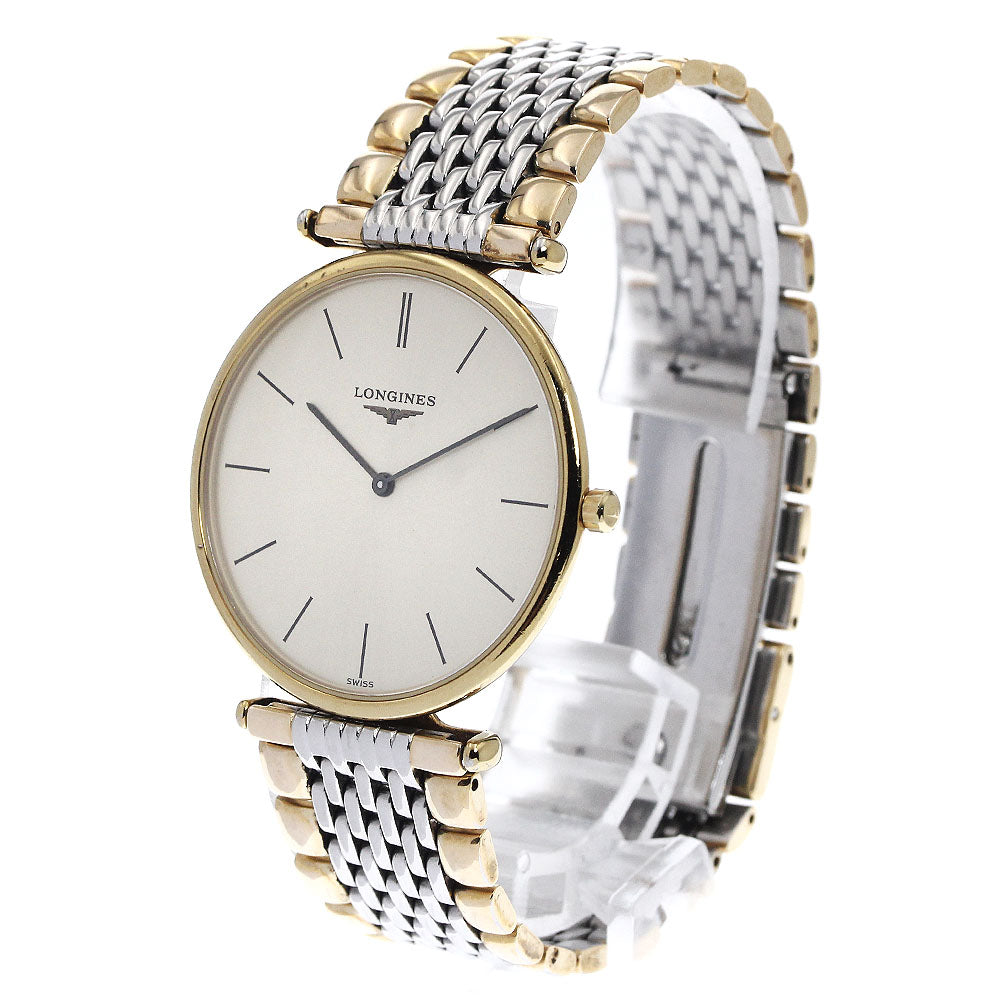 LONGINES Grand classic L4.635.2 Champagne Gold Dial Quartz Men's Watch_895155