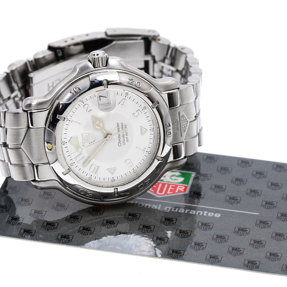 TAG HEUER 6000 series WH5111-2 Date Silver Dial Automatic Men's Watch_895159