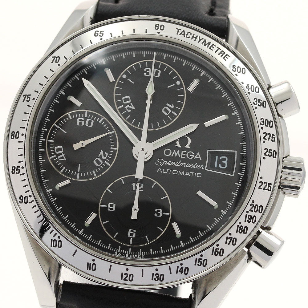 OMEGA Speedmaster 3813.50 Date Chronograph black Dial Automatic Men's_895168