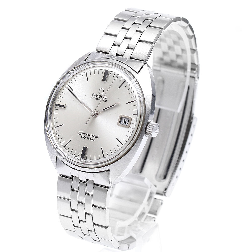 OMEGA Seamaster Cosmic 166026 Date Silver Dial Automatic Men's Watch_895169