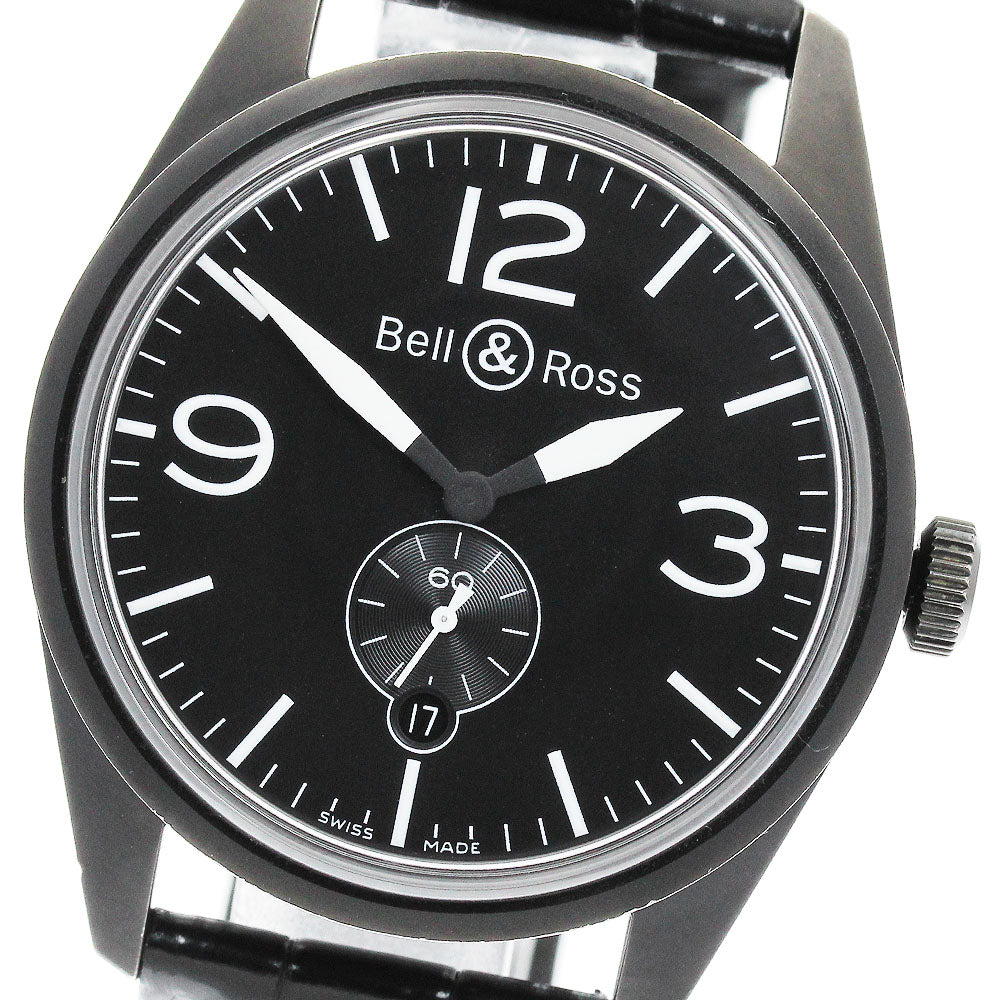 Bell＆Ross Vintage BR123 BR123-95-SC Date black Dial Automatic Men's Watch_895175