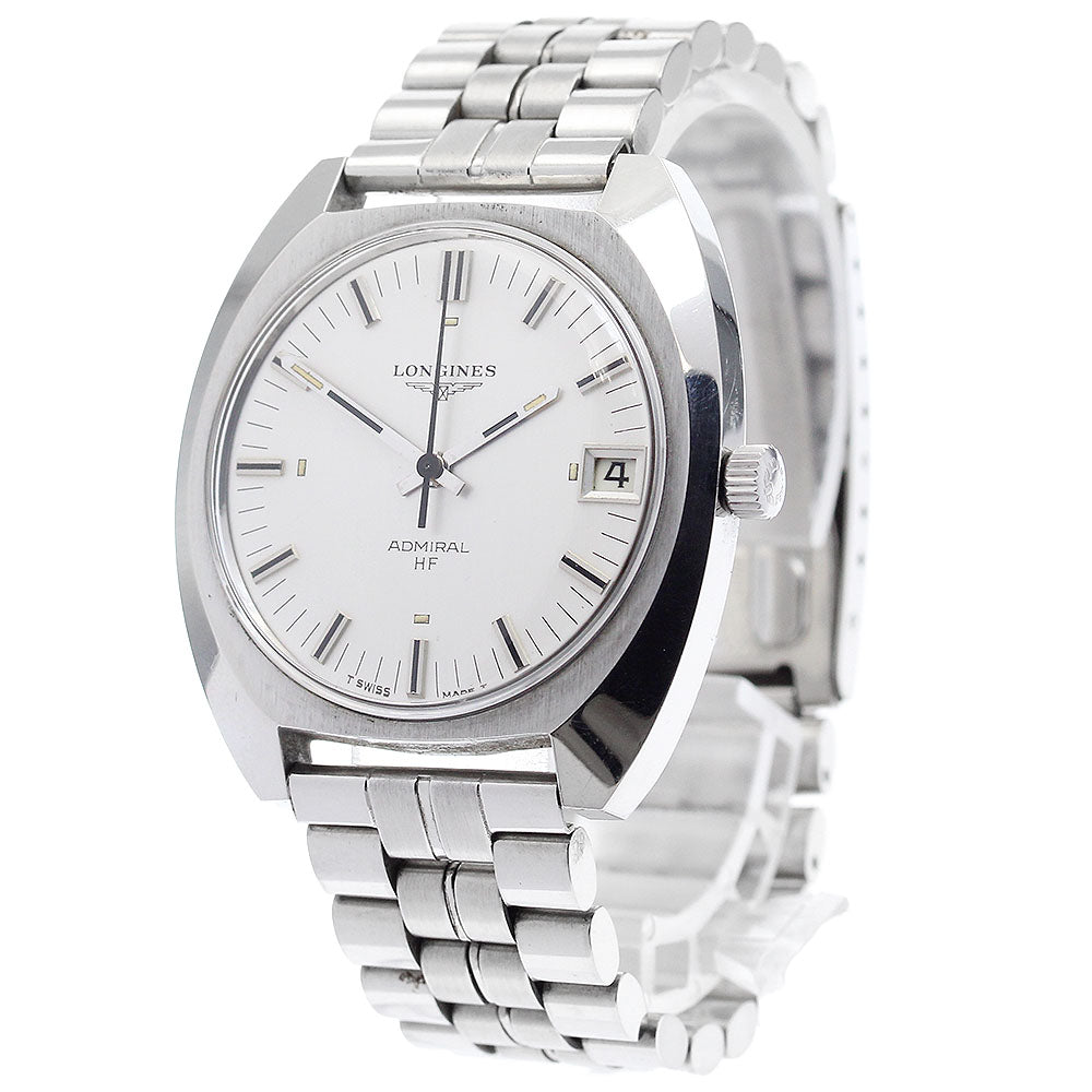 LONGINES Admiral 2304-2-6952 Date Cal.6952 Silver Dial Hand Winding Men's_895195