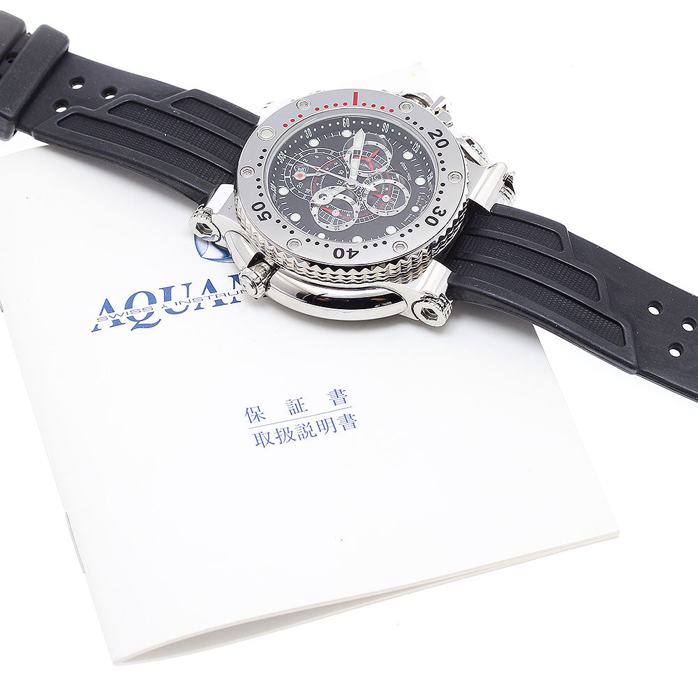 AQUANAUTIC King Cuda K2TZ0002NDS0 Chronograph black Dial Automatic Men's_895199
