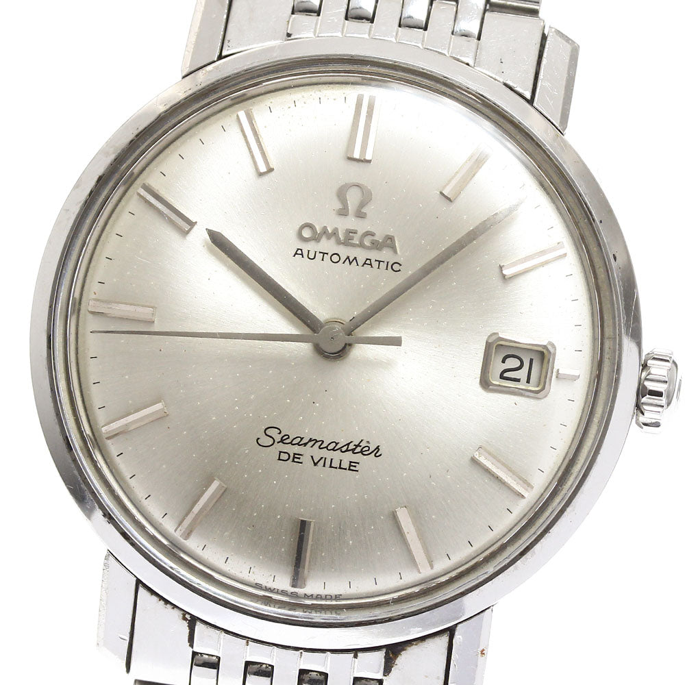 OMEGA SeamasterDe Ville Date Silver Dial Automatic Men's Watch_895201