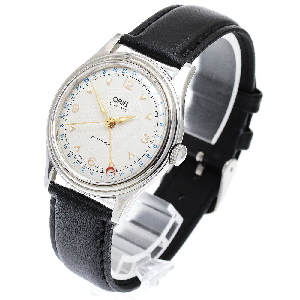 ORIS Pointer date 7403-40B Silver Dial Automatic Men's Watch_895203