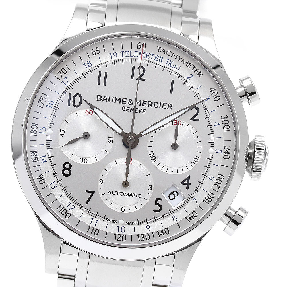 Baume & Mercier Cape Land 65716 Chronograph Silver Dial Automatic Men's_895211