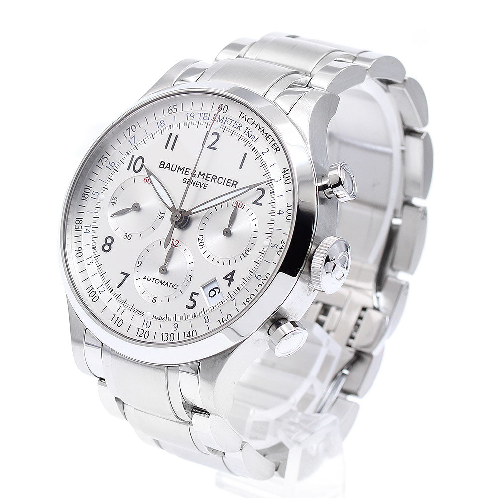 Baume & Mercier Cape Land 65716 Chronograph Silver Dial Automatic Men's_895211