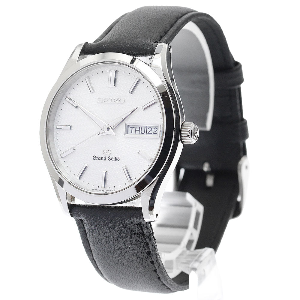 SEIKO Grand Seiko SBGT001/9F83-9A00 Day date white Dial Quartz Men's_895215
