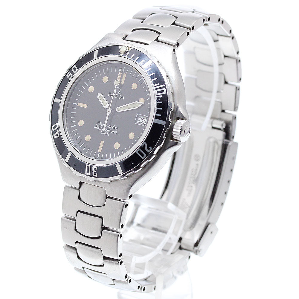 OMEGA Seamaster200 Date black Dial Quartz Men's Watch_895227