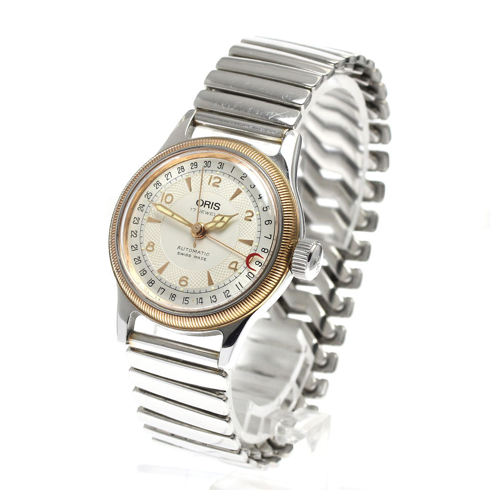 ORIS Big crown 7400B Pointer date Silver Dial Automatic Boy's Watch_895234