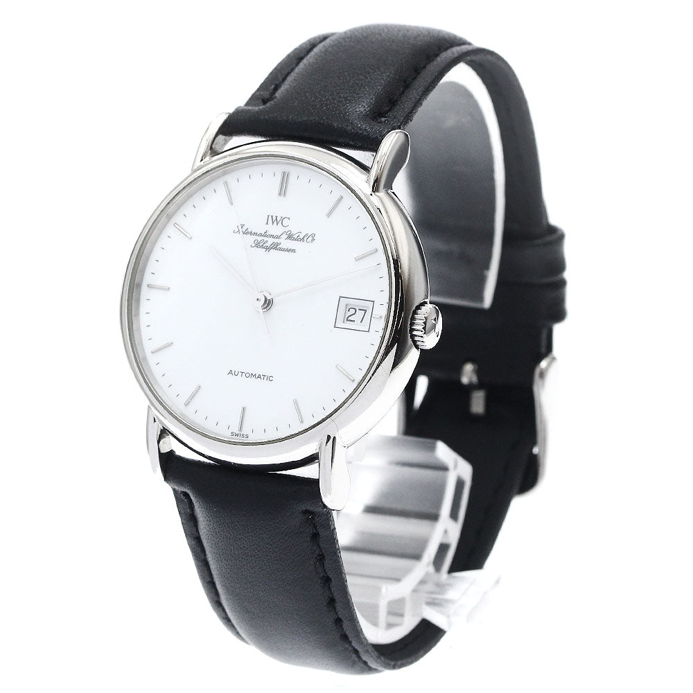 IWC SCHAFFHAUSEN Portofino Date white Dial Automatic Men's Watch_895239