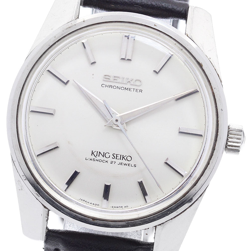 SEIKO King Seiko 4420-9990 Chronometer Cal.4420A Hand Winding Men's Watch_895253