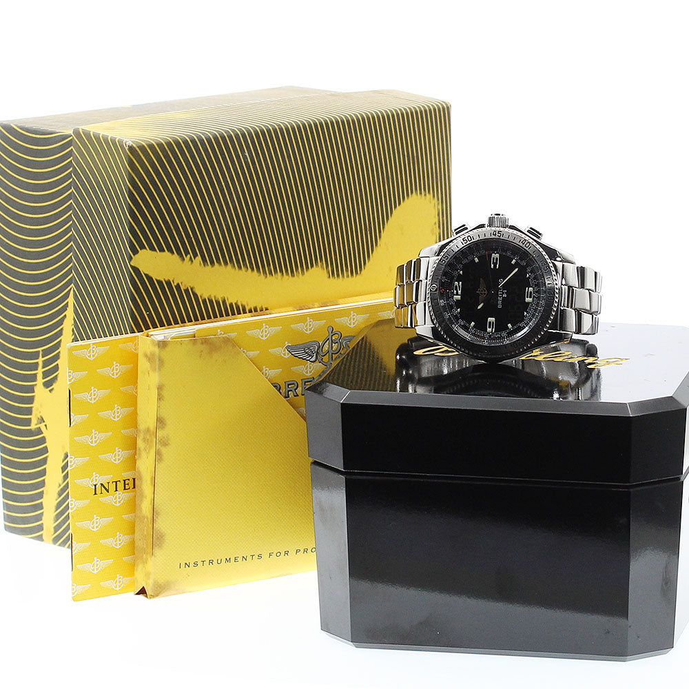 BREITLING B-1 A68362 black Dial Quartz Men's Watch_895292
