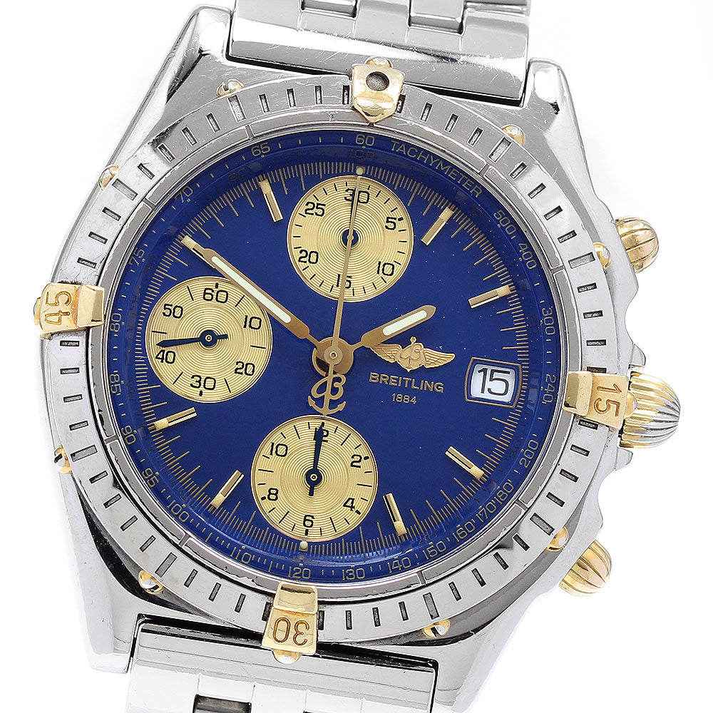 BREITLING Chronomat Bikoro B13050.1 Date Navy Dial Automatic Men's Watch_895311