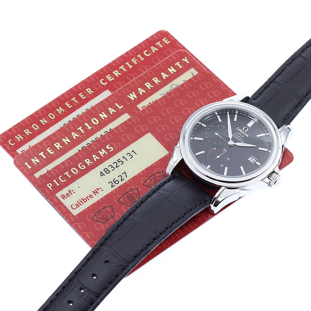 OMEGA De Ville 4832.51.31 Date Coaxial Power Reserve black Dial Automatic Men's Watch_895318