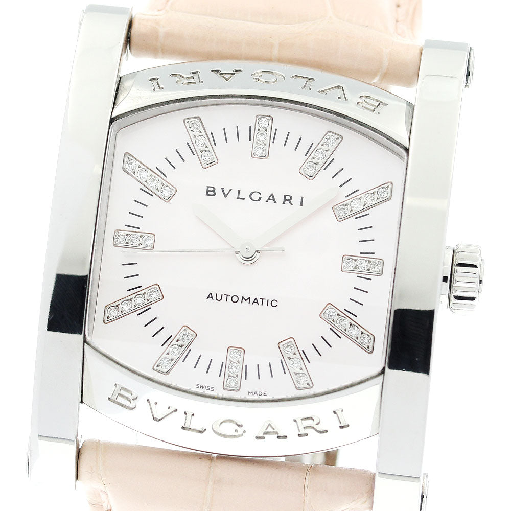 BVLGARI Assioma AA44S Pink shell Dial Automatic Men's Watch_895339