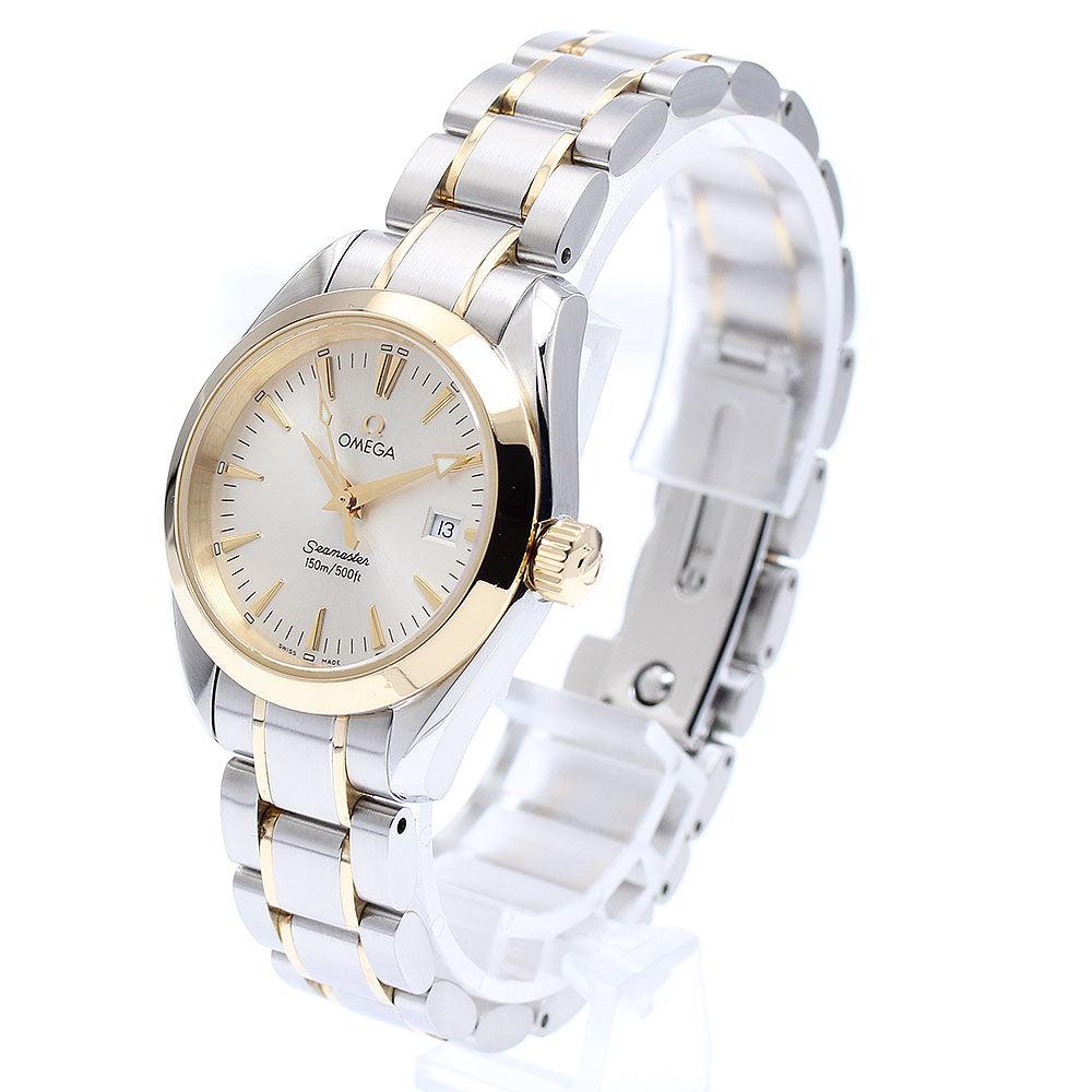 OMEGA Seamaster Aqua Terra 150M 2377.30 YG2 tone Quartz Ladies Watch_895350