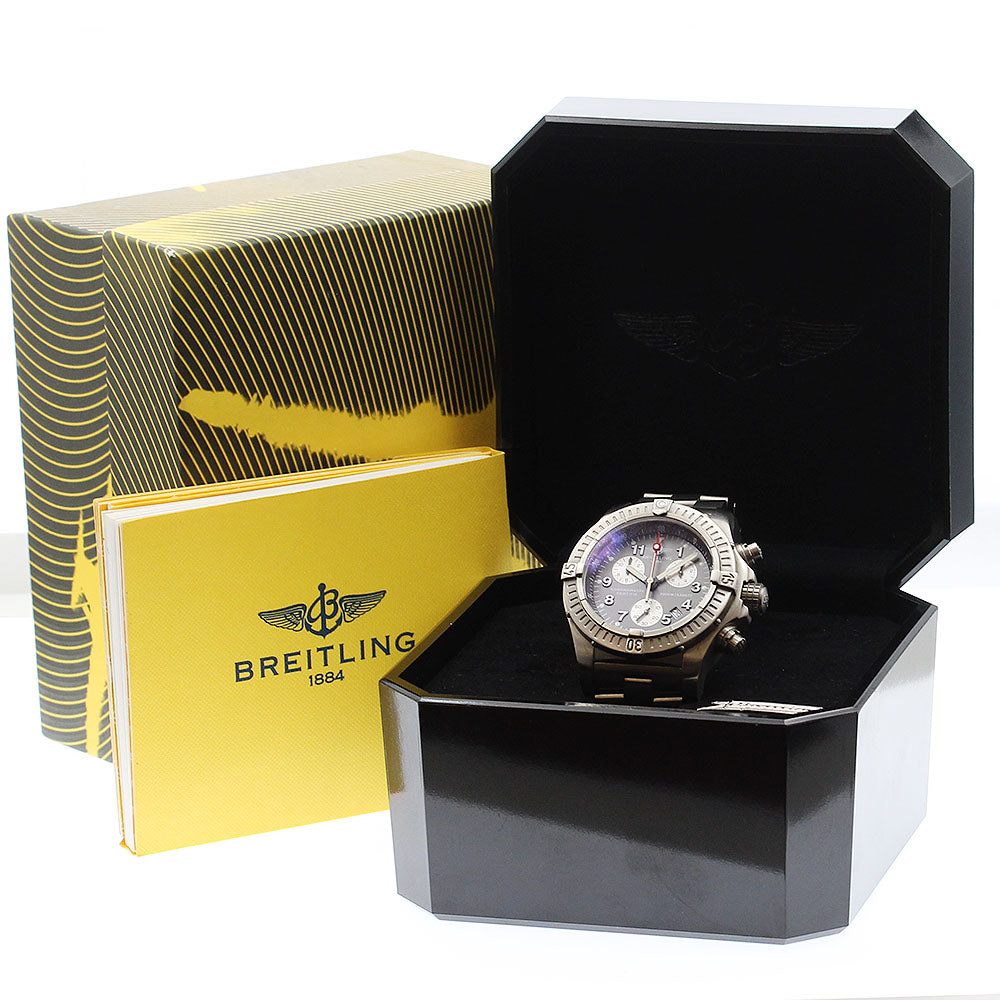 BREITLING Chrono Avenger M1 E73360 Gray / Silver Dial Quartz Men's Watch_895354