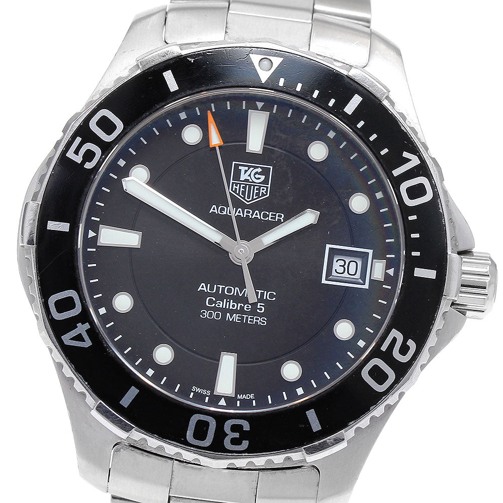 TAG HEUER Aqua Racer Caliber 5 WAN2110.BA0822 black Dial Automatic Men's_895356