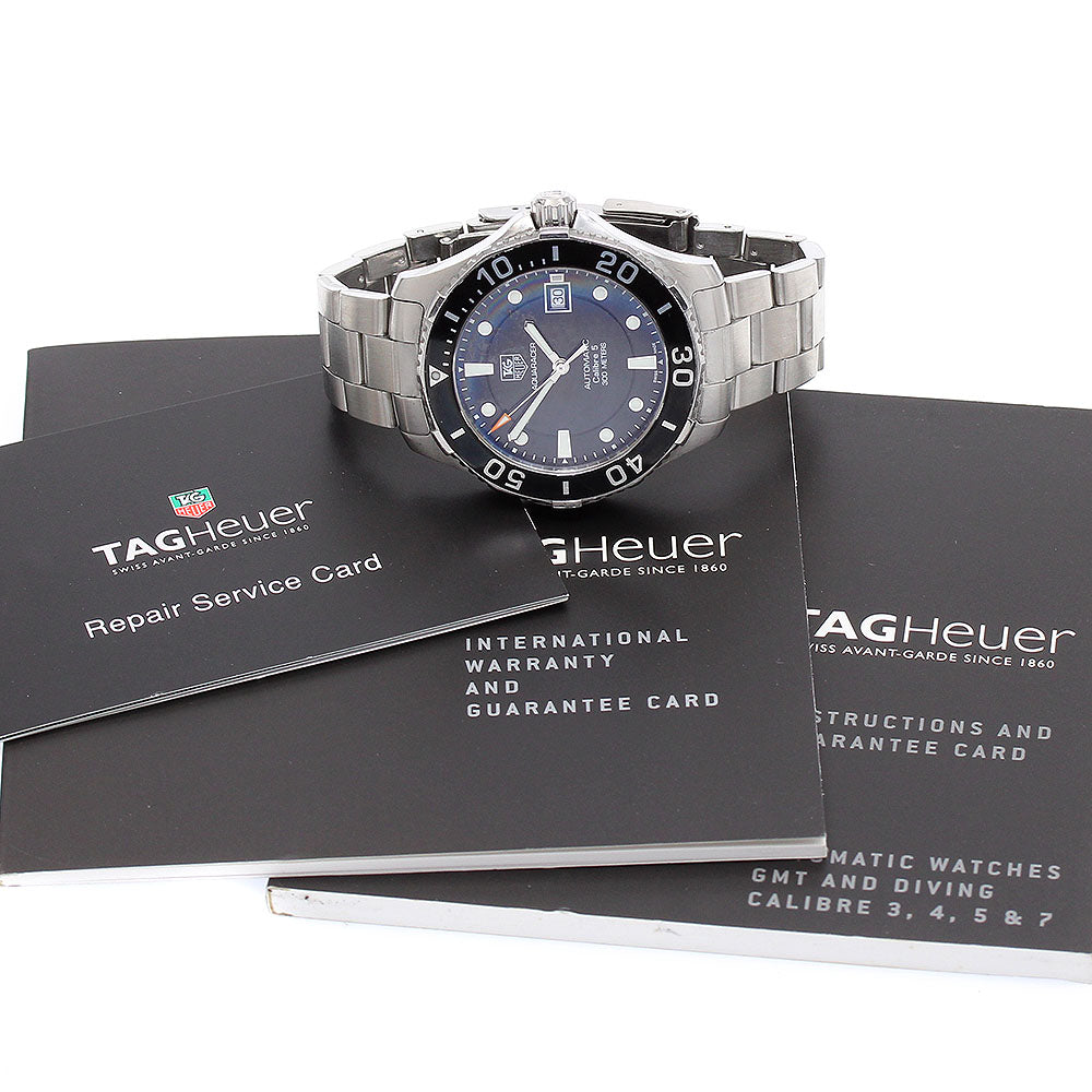 TAG HEUER Aqua Racer Caliber 5 WAN2110.BA0822 black Dial Automatic Men's_895356