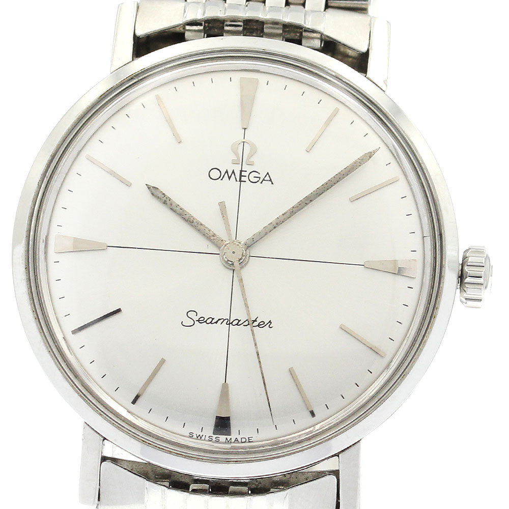 OMEGA Seamaster Silver Dial Hand Winding Men's Watch_895364