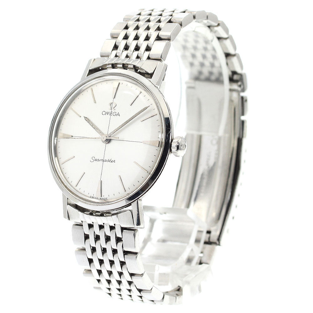 OMEGA Seamaster Silver Dial Hand Winding Men's Watch_895364