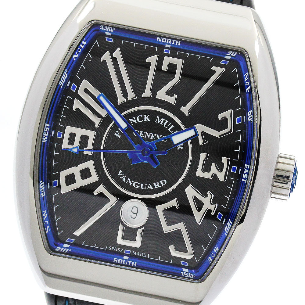 FRANCK MULLER Vanguard Blue Concept V45SCDTACNR Date black Dial Automatic Men's Watch_895365