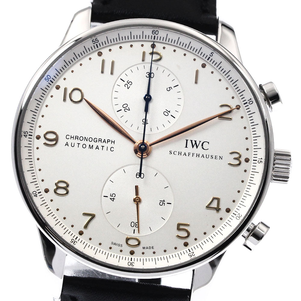 IWC SCHAFFHAUSEN Portugese IW371445 Chronograph Automatic Men's_895387