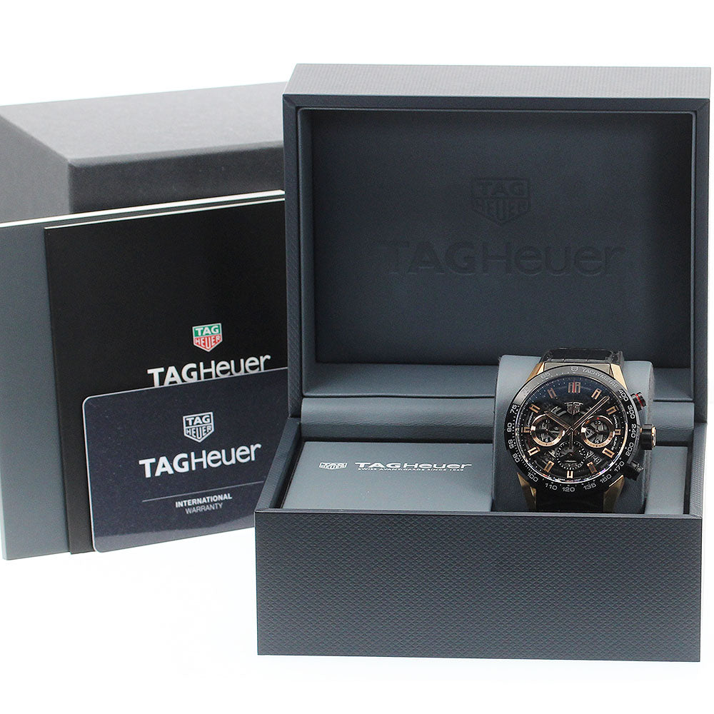 TAG HEUER Carrera CBG2050.FC6426 CAL.HEUER02 Chronograph black Dial Automatic Men's Watch_895389