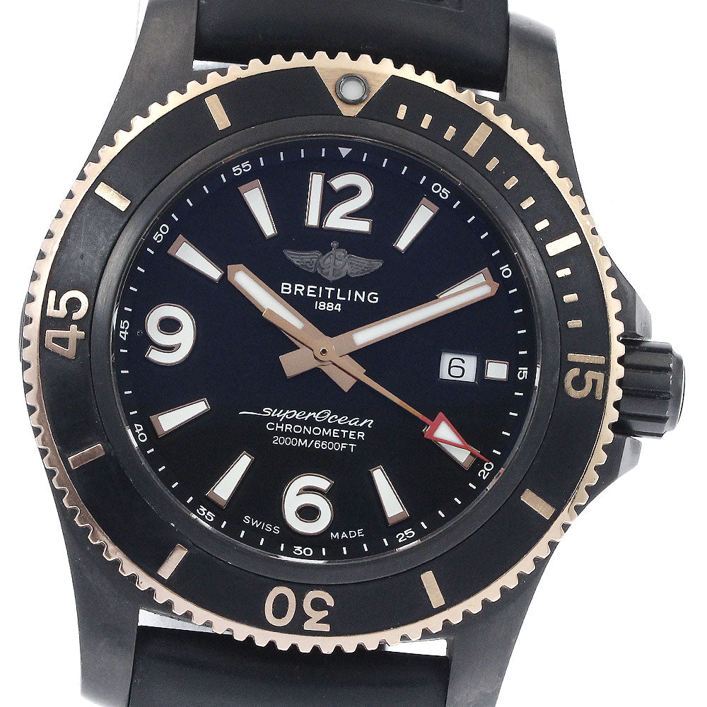 BREITLING Super Ocean Automatic 46 U17368 Date black Dial Automatic Men's_895390