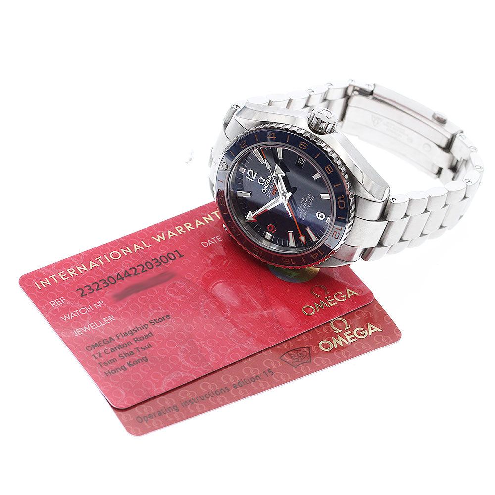 OMEGA Seamaster Planet Ocean Good Planet 232.30.44.22.03.001 GMT AT Men's_895441