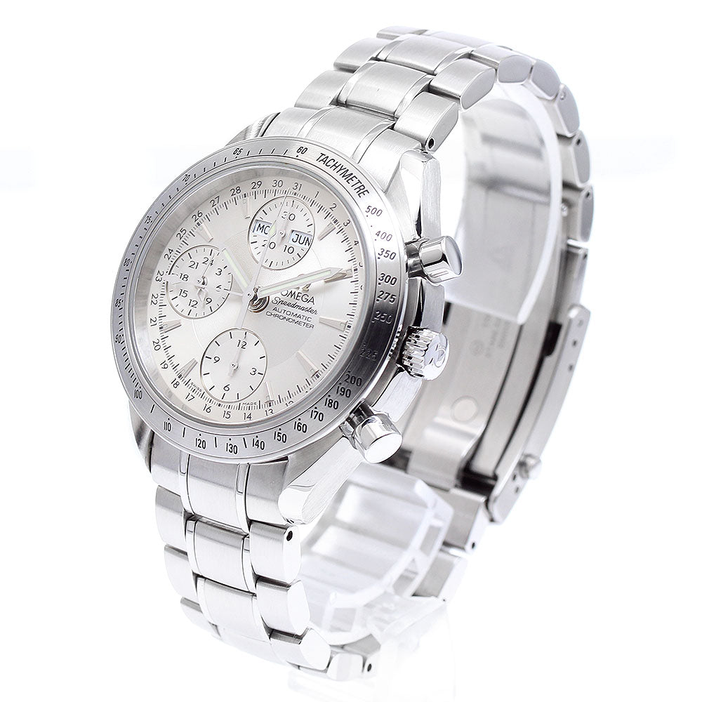 OMEGA Speedmaster 3221.30 chronograph Silver Dial Automatic Men's Watch_895449