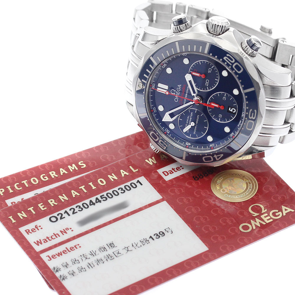 OMEGA Seamaster300 212.30.44.50.03.001 Co-Axial Chronograph AT Men's_895453
