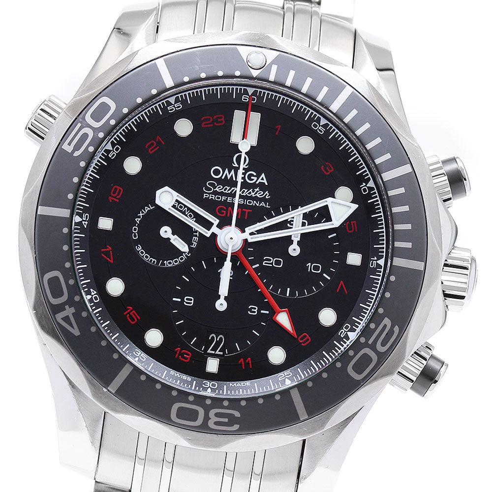 OMEGA Seamaster Diver 300M 212.30.44.52.01.001 GMT Automatic Men's Watch_895455