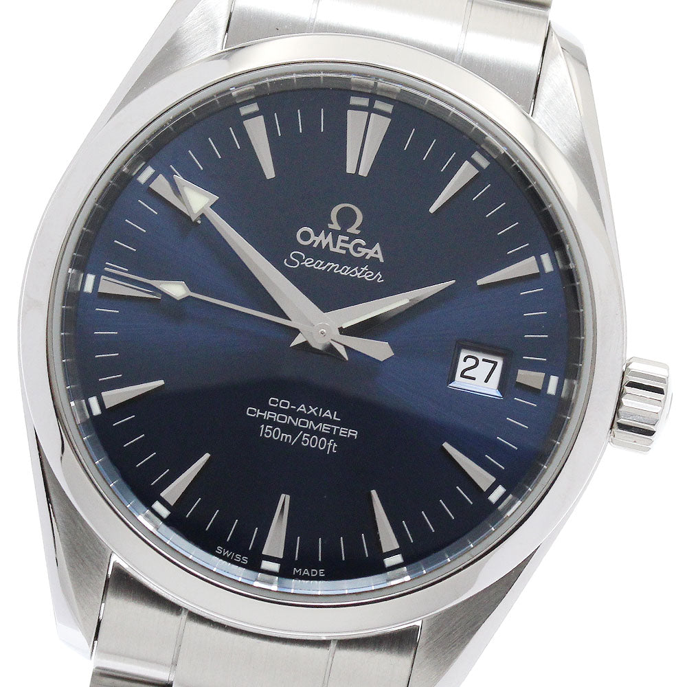 OMEGA Seamaster Aqua Terra 2503.80 Date Navy Dial Automatic Men's Watch_895459