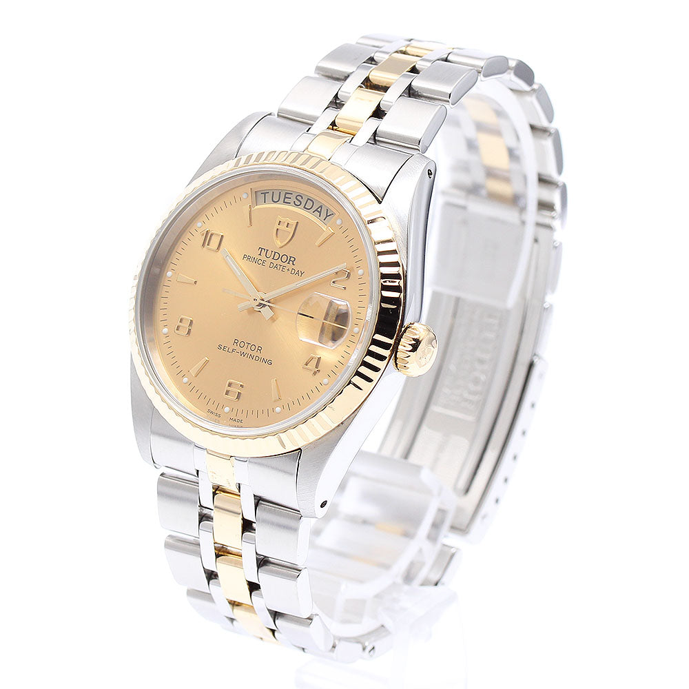 TUDOR Prince Date Day 76213 gold Dial Automatic Men's Watch_895475