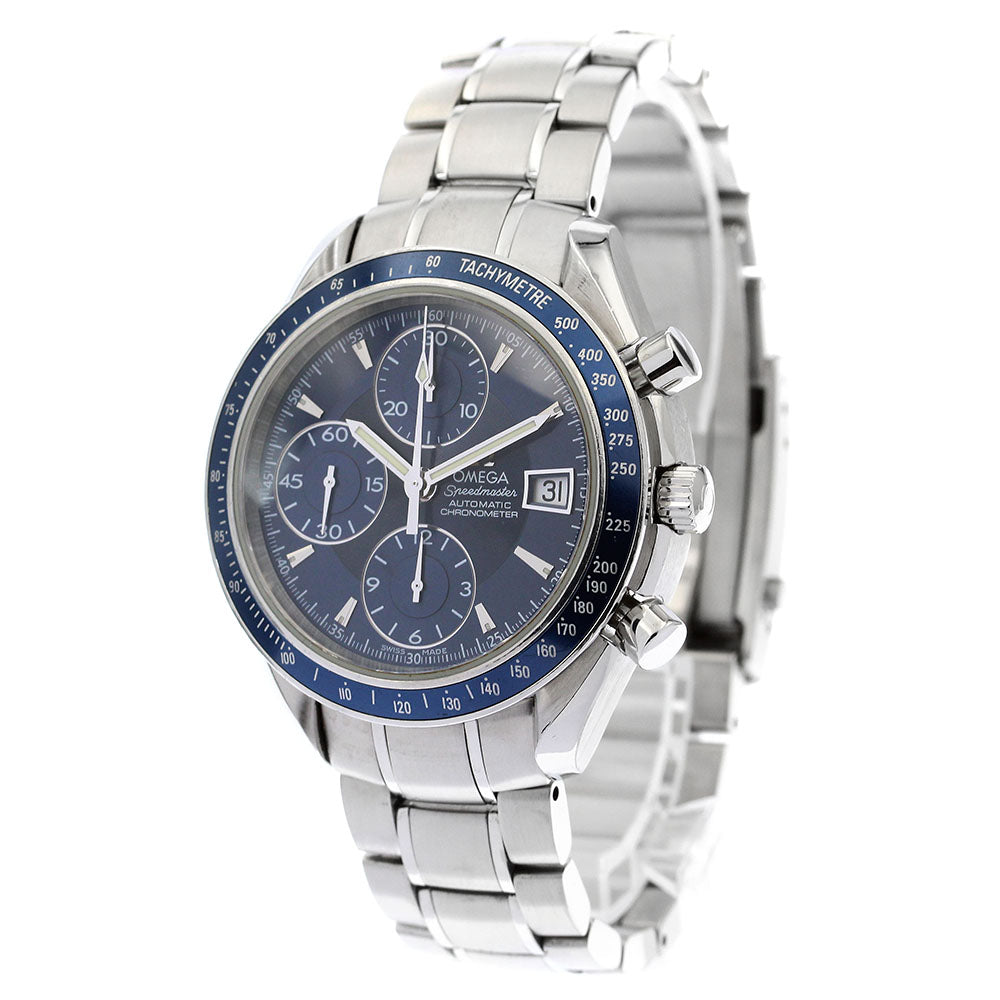 OMEGA Speedmaster 3212.80 Chronograph blue Dial Automatic Men's Watch_895490