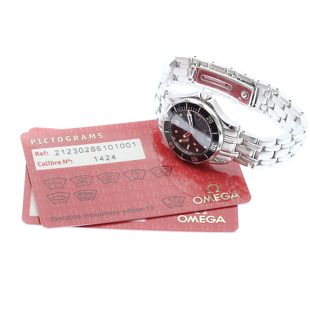 OMEGA Seamaster300 212.30.28.61.01.001 Date Quartz Ladies Watch_895495