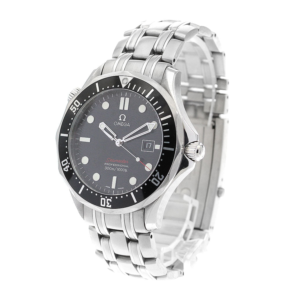 OMEGA Seamaster300 212.30.41.61.01.001 Date Black Dial Quartz Men's Watch_895496