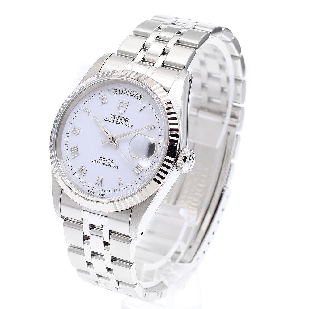 TUDOR Prince Date Day 76214 white Dial Automatic Men's Watch_895524
